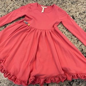Matilda Jane size 6 salmon pink dress! Worn once!
